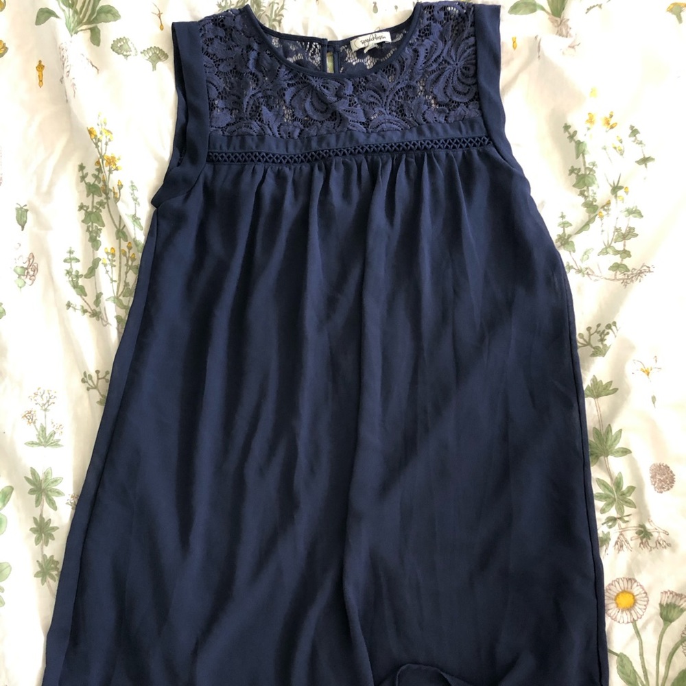 super cute navy dress! :)